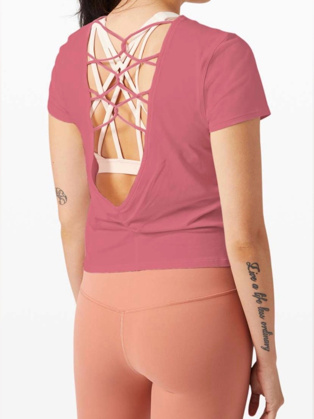 Lululemon Ever Ready Short Sleeve | Size 6 | Cherry Tint